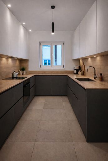 Zonder makelaarscourtage! Belegging (4,75% rendement) of eigen gebruik I Maisonnettewoning in Gartenberg – Küche (Beispiel)