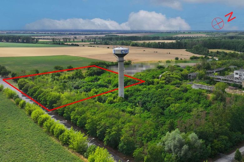 Provisionsfreie Gewerbefläche bei Magdeburg zum Sonderpreis ! – Suedliches Luftbild