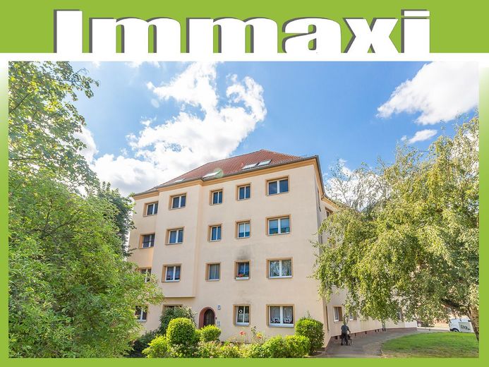 EUTRITZSCH + 2 RAUM + 2. OBERGESCHOSS + AB JULI – Hausansicht-Anhalter-Straße-24
