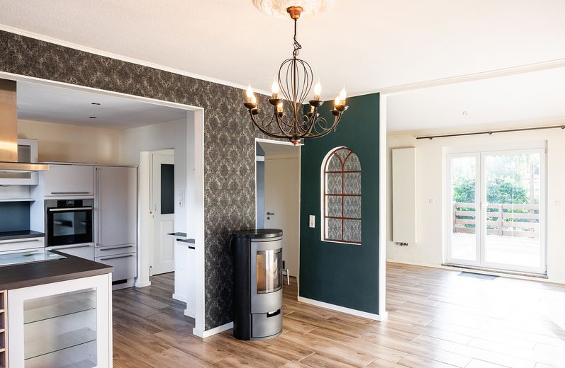 Eingangs-Küchenbereich