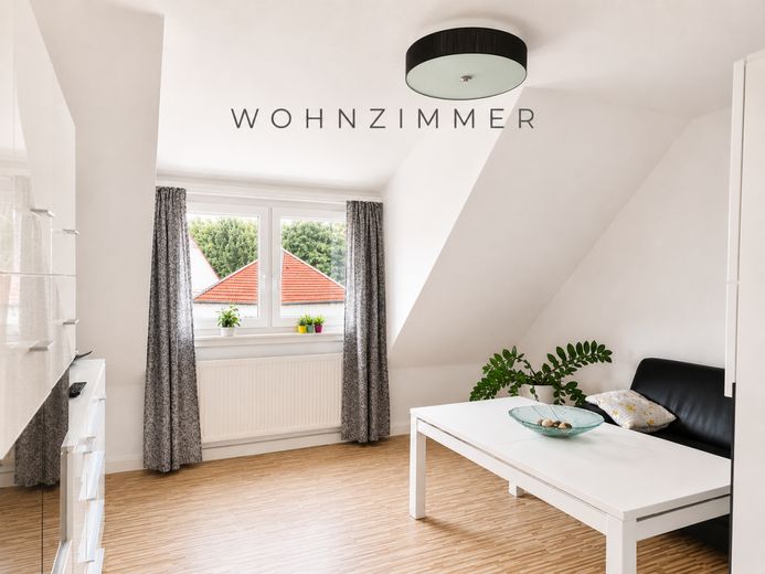 Vollmöblierte 3-Zimmer-Wohnung in Mainz - All Inclusive – 2. Wohnzimmer