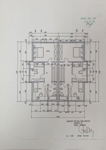 Grundriss Dachgeschoss