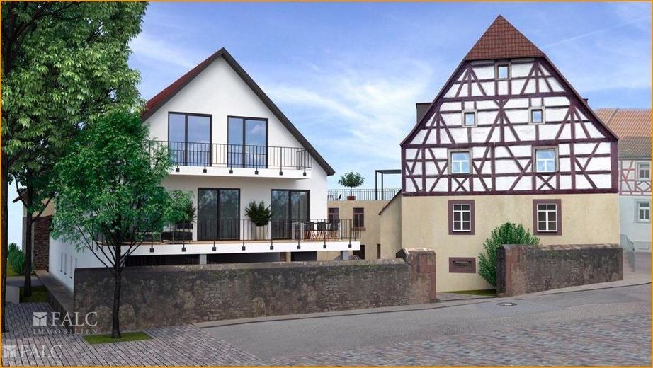 DHH und Fachwerkhaus