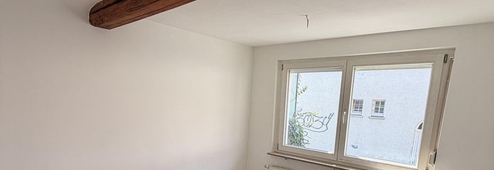 Generalnie odnowione 2-pokojowe mieszkanie w kamienicy w Stuttgarcie-Plieningen – Schlafzimmer