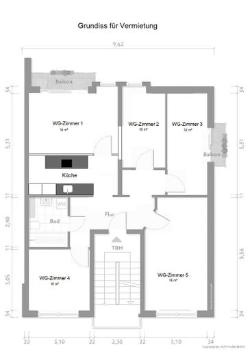 Grundriss Vermietung