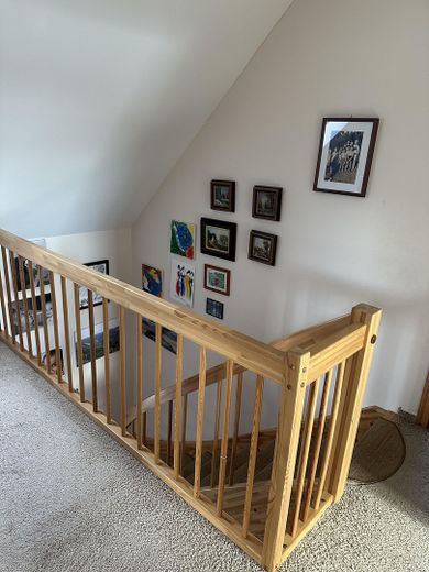 Diele Blick Treppe