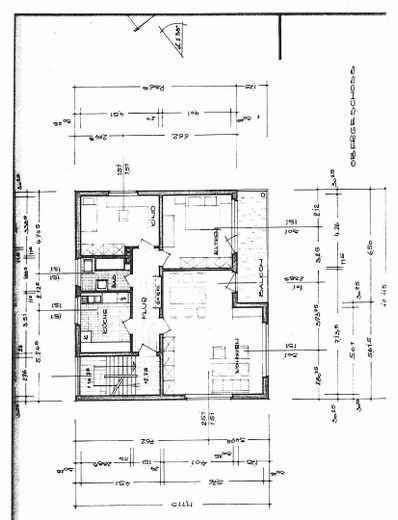 Modernes Zweifamilienhaus in Bredenbeck – Grundriss Obergeschoss