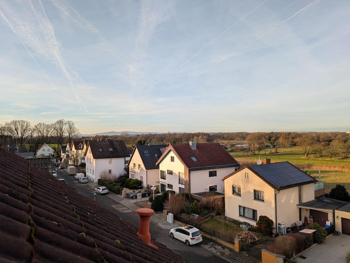 Blick aus Dachfenster