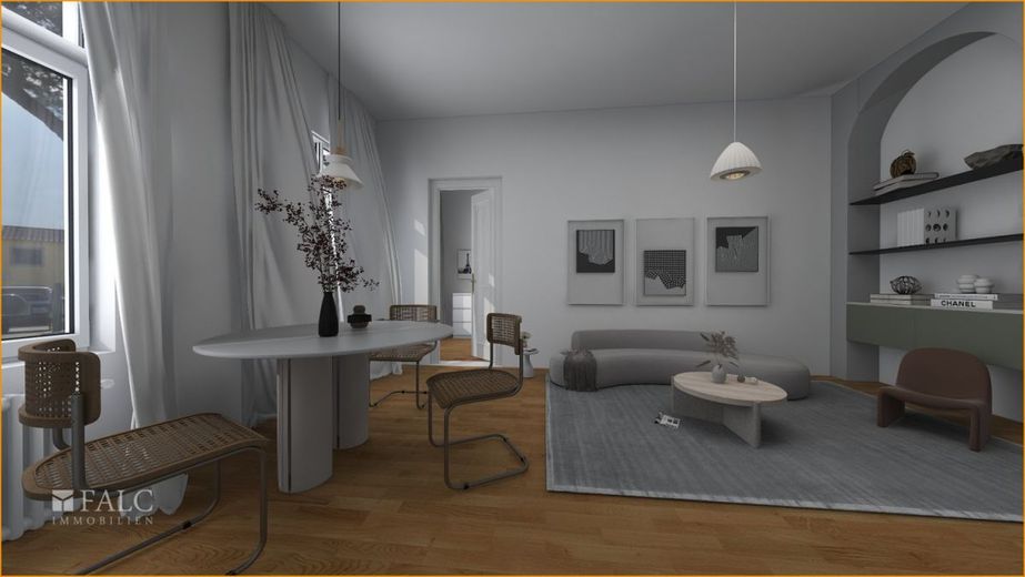 Wohnzimmer Visualisierung