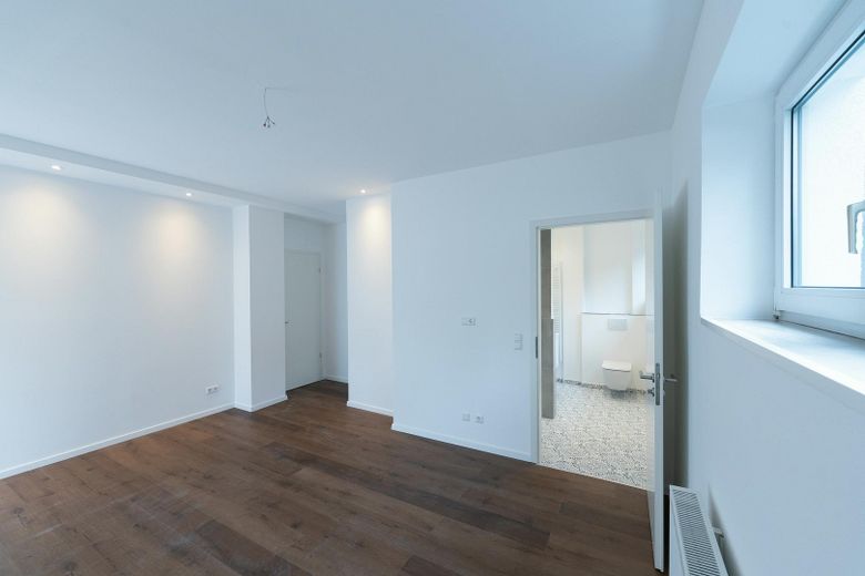 Schlafzimmer mit en-suite Bad
