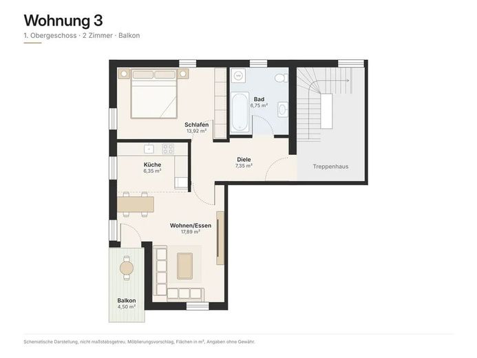 Neubau-Erstbezug: 2-Zimmer-Wohnung Nürnberg-Eibach – Foto 2