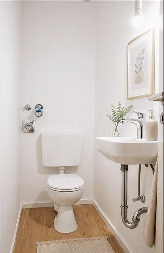 Yeni yenilenmiş 3 odalı daire taşınmanız için hazır! - Komisyonsuz – Gäste WC