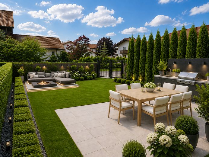 JETZT EINZIEHEN – Exklusive Neubau-DHH mit sonniger Terrasse | Sofort bezugsfertig – Garten S/W Ausrichtung