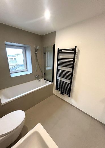 3-Raum DG-Wohnung mit neuer Einkauküche in Meerane - Erstbezug hochwertig saniert – Badezimmer