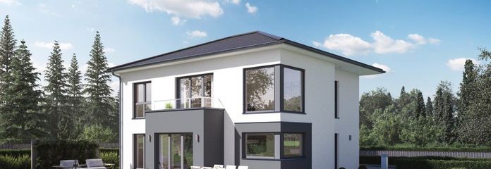 Familientraum - Glücklich leben im Eigenheim – Außenansicht