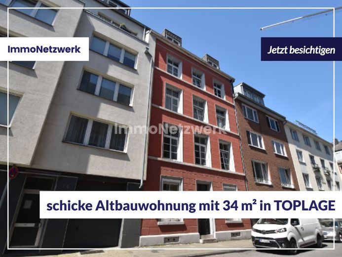 TOPLAGE***schicke Altbauwohnung im Herzen von Aachen***TOPLAGE – Hausfront