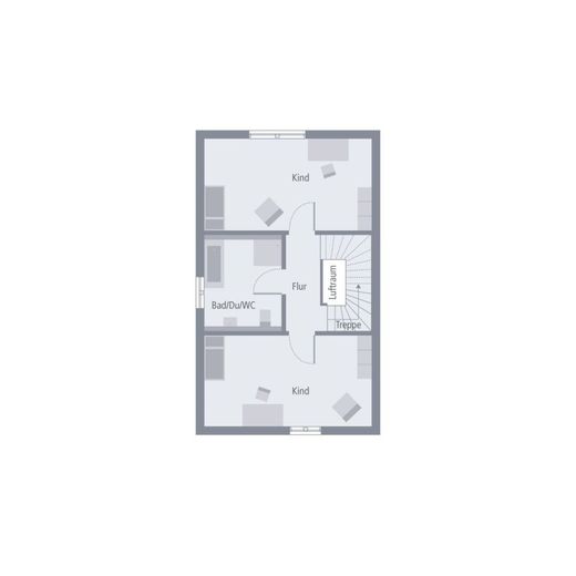 EIN HAUS FÜR JEDEN ANSPRUCH – Grundriss Obergeschoss