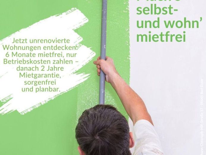 Renoviere selbst und wohn 6 Monate mietfrei – Foto 1