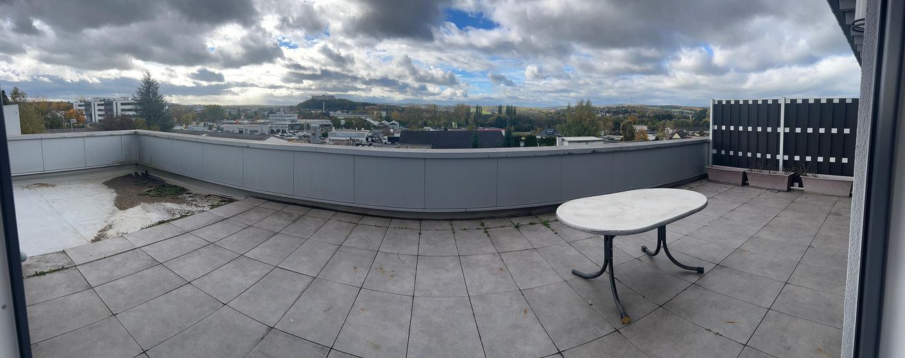 Terasse mit Blick zum Dom