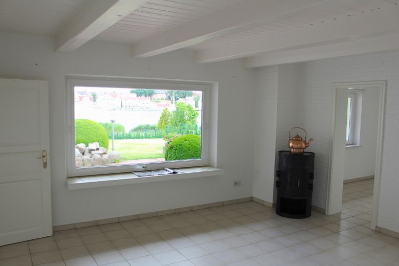 Zimmer mit Balkenlage