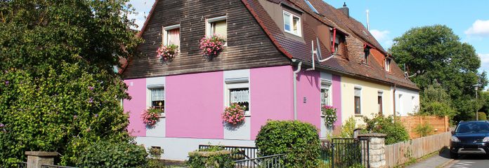 gesamter Gebäudekomplex