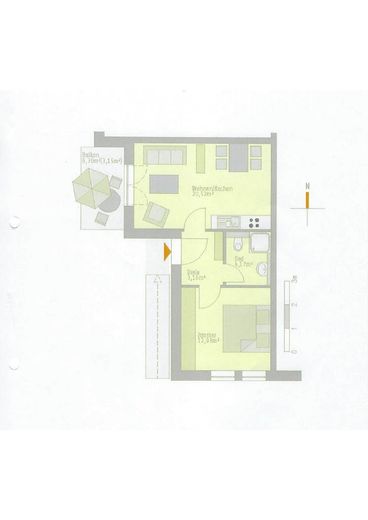 Apartamento en propiedad en Grömitz, apartamento vacacional de 2 habitaciones con balcón – Foto 7
