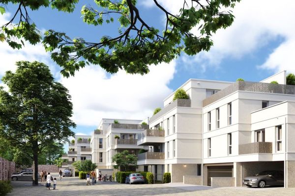 PROVISIONSFREI ++ Ensemble 4 moderner Stadtvillen mit 56 exklusiven und individuellen Wohnungen im Herzen Bergheims! ++