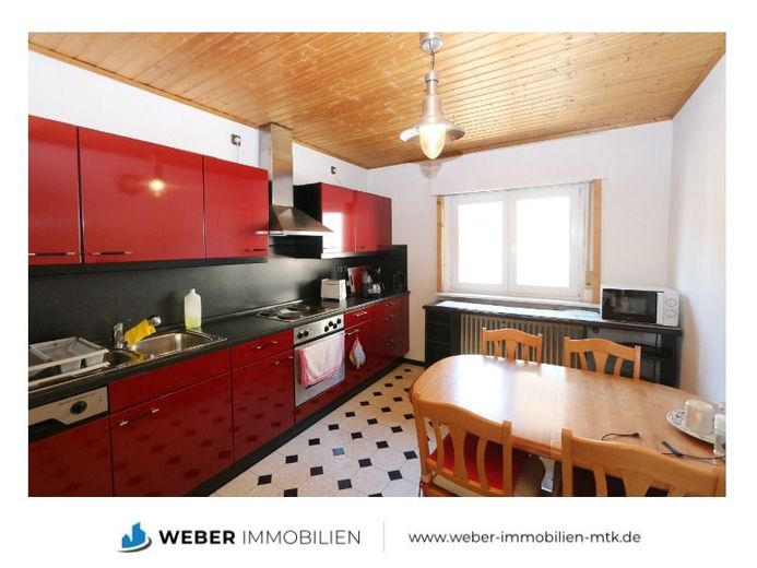 ++ ZWEI Häuser + EIN Preis +  Garten + DOPPEL-Garage + sofort FREI ++ – Küche im Vorderhaus