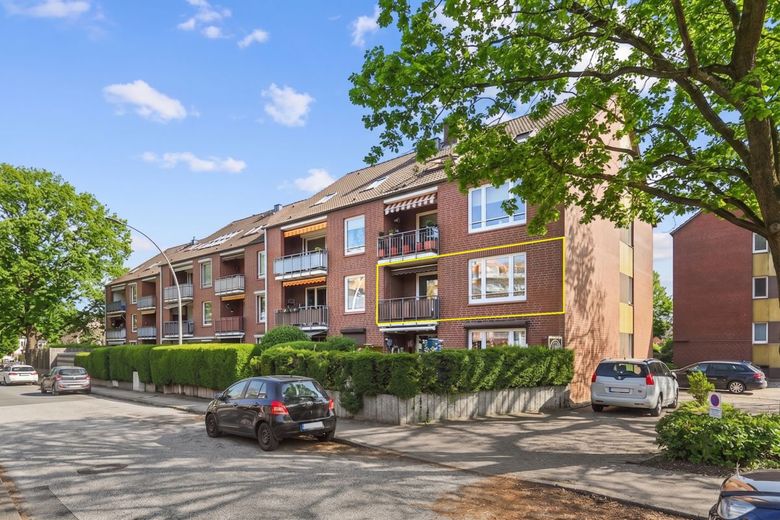 Sonnige Balkonwohnung mit Stellplatz in Halstenbek – Ansicht