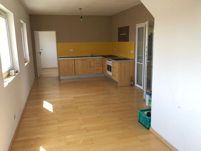 Büro(Wohnung), Werkstatt, Atelier, Ausstellungs/-Produktionshalle mit großem Grundstück – Küche