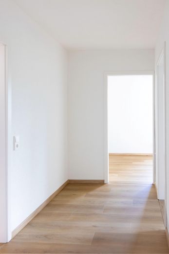 Schöne 4-Zimmerwohnung mit neuer Küche und Terrasse - Erstbezug nach Sanierung – Flur