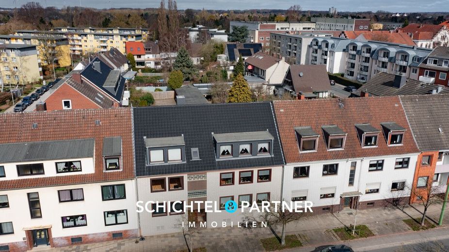 Lehe | Gepflegte 2-Zimmer-Wohnung mit Balkon in guter Lage &amp; Anbindung – S&amp;P | Außenansicht