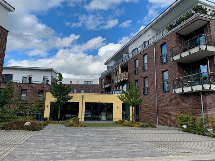 Rückseite des Hauses 