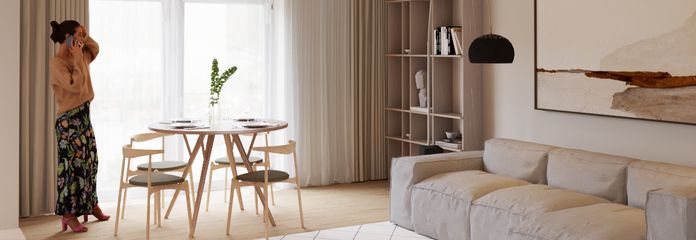 Visualisierung Wohnzimmer