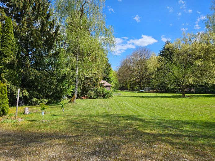 Garten umzäunter Bereich