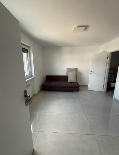 Modernes 1-Zimmer-Apartment mit Einbauküche – auf Wunsch möbliert – in Mörfelden-Walldorf – WOHNZIMMER
