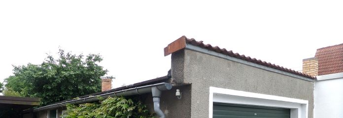 Doppelgarage hintereinander