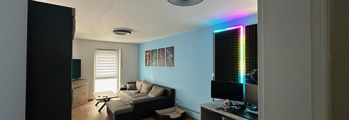 Wohnen von Zimmertür zu bodent