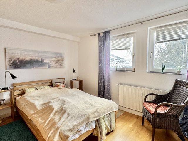 Eigentumswohnung mit Deichblick in Nordseenähe zu verkaufen – Schlafzimmer