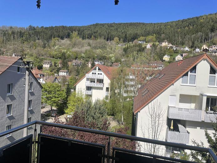 Ausblick Balkon