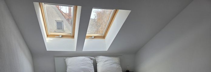 شقة مفروشة من غرفتين في المركز - سكن مؤقت ابتداءً من 1.11 – Schlafzimmer