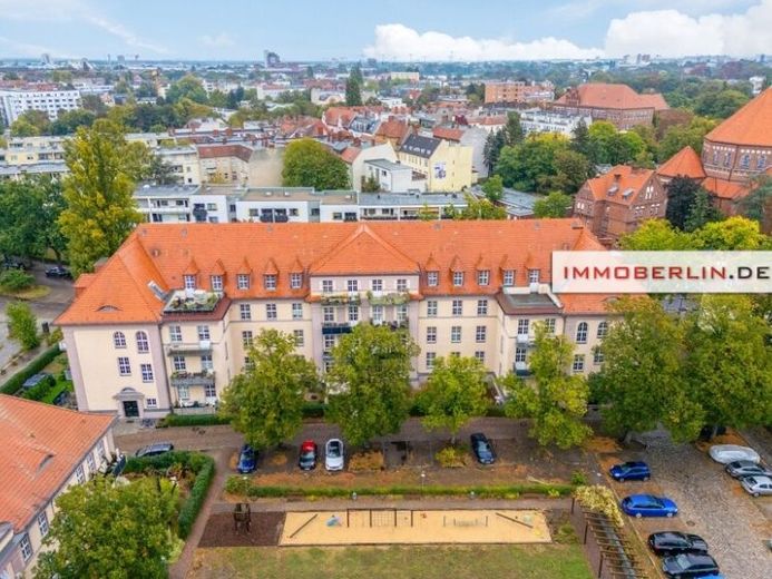 IMMOBERLIN.DE - प्रमुख स्थान! दक्षिण-पश्चिमी टैरेस और बगीचे वाला उज्ज्वल पुराने भवन का अपार्टमेंट – फोटो 1