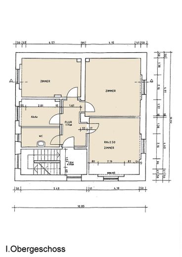 Zentral in Oberammergau- 3 Zimmer- Balkon mit Bergblick- 83qm - 1.OG – Foto 12