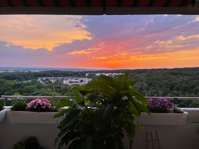 Aussicht Sonnenuntergang