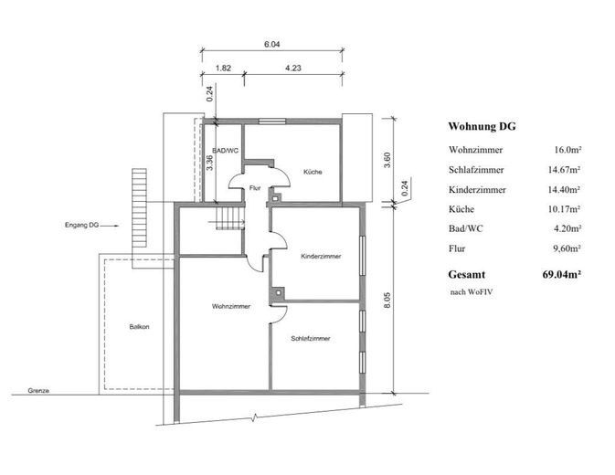 Licht 3-kamerappartement op de bovenste verdieping in Untergruppenbach – Foto 7