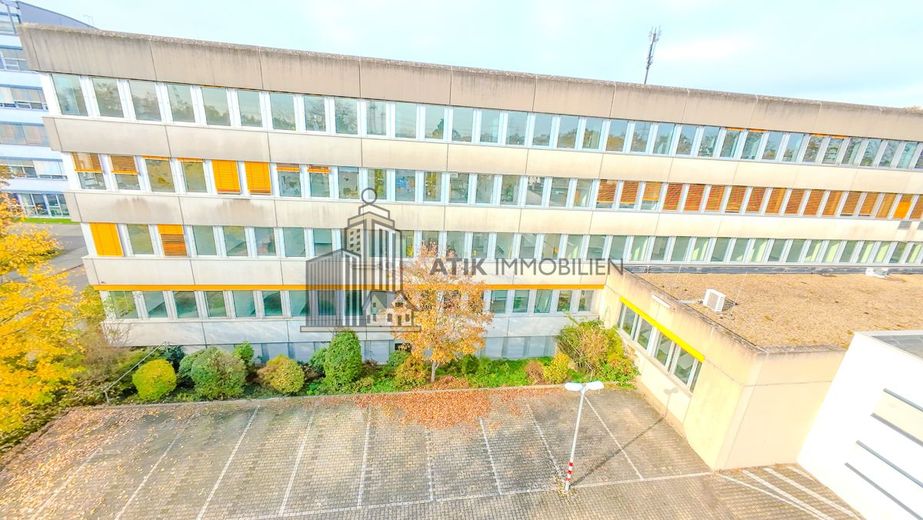 ATIK: Flexible Büroflächen in Neckarau – Drohnenaufnahme