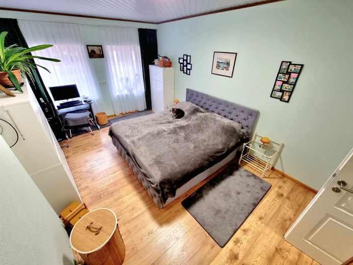 Stadthaus mit drei Ferienwohnung oder Monteuswohnung – Whg. 1 - Schlafzimmer