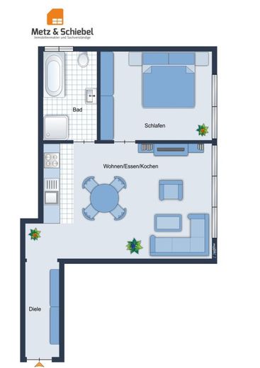 Grundriss Whg 10