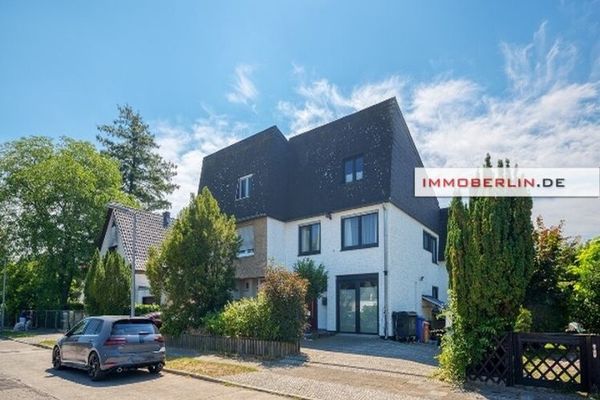 IMMOBERLIN.DE - Geniale casa bifamiliare con appartamento indipendente – meraviglia di spazio con giardino a sud-ovest