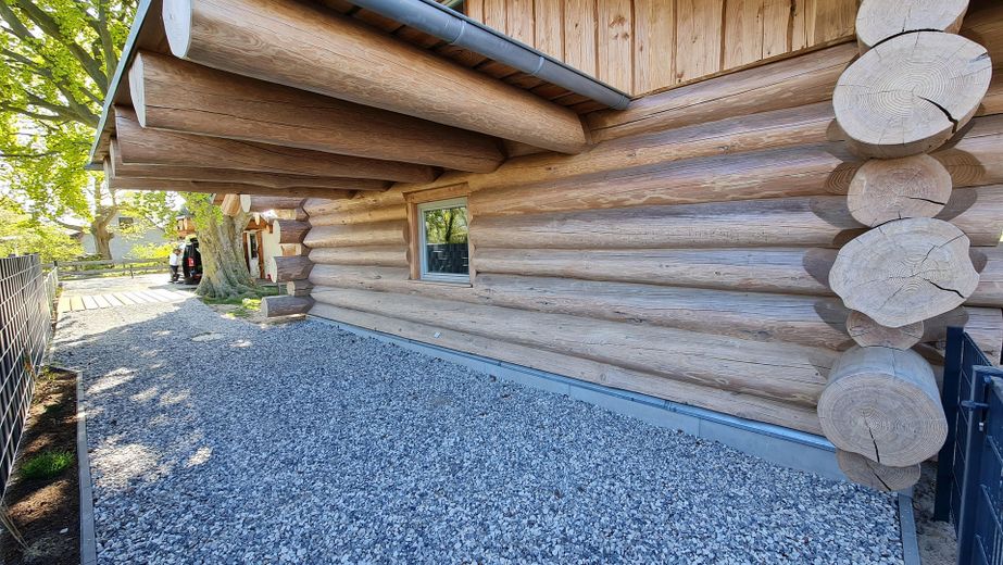 Carport am Haus